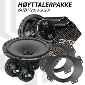 BLAM Relax høyttalerpakke Isuzu