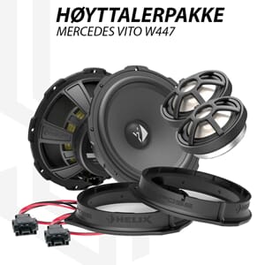 Helix Compose høyttalerpakke for Mercedes Vito W447