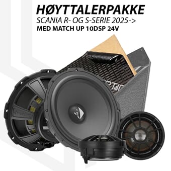 Helix Compose høyttalerpakke for Scania