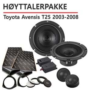 Høyttalerpakke Toyota Avensis