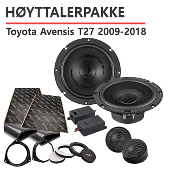 Høyttalerpakke Toyota Avensis