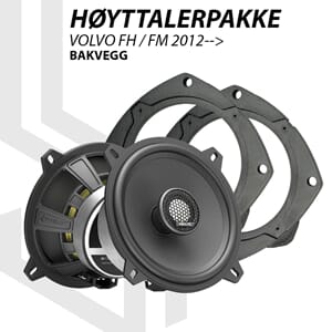 HELIX Compose høyttalerpakke Volvo FH / FM