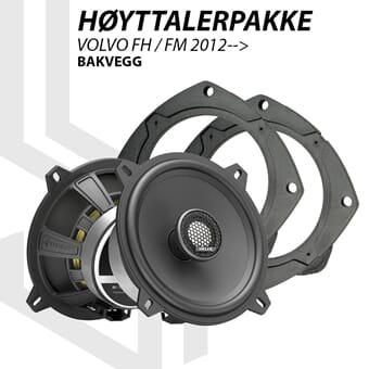 HELIX Compose høyttalerpakke Volvo FH / FM