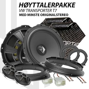 HELIX Compose høyttalerpakke VW Transporter T7