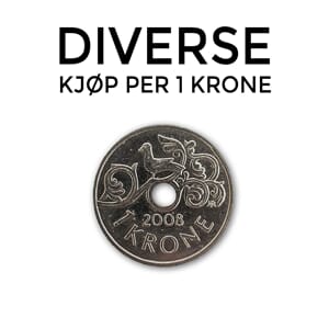 Diverse varer 1kr