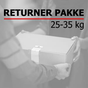 Returner pakke 25-35kg