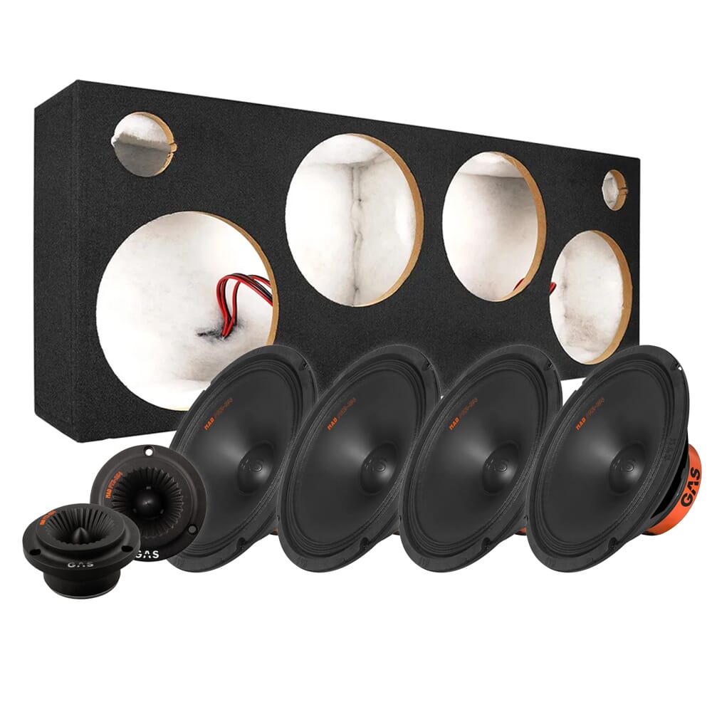 GAS MAD PM2 4x10`` Raggarplanke - bassbrothers.no