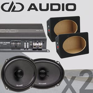 DD Audio 6x9 PAKKE