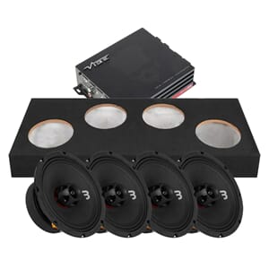 Bass Habit SPL Elite Raggarplanke og VIBE Powerbox 500.2