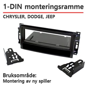 1-DIN monteringsramme