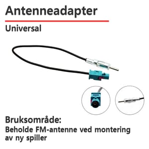 Antenneadapter DIN - FAKRA